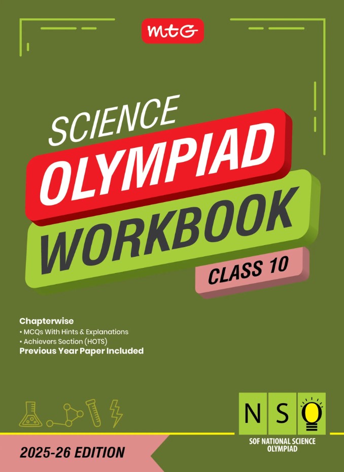 MTG National Science Olympiad (NSO) Workbook for Class 10 - SOF Olympiad Preparation Books | 2025-2026 Edition